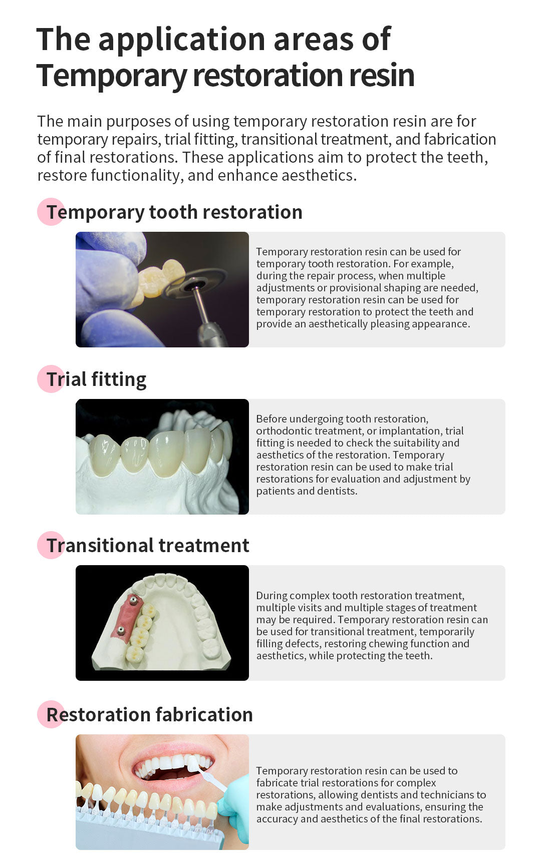 PioNext Temporary Restoration Resin