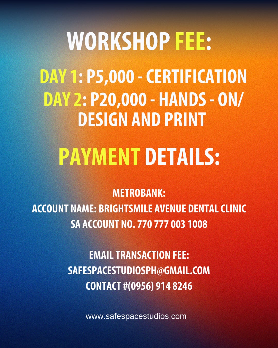 Aligner Wokshop (September 14-15)