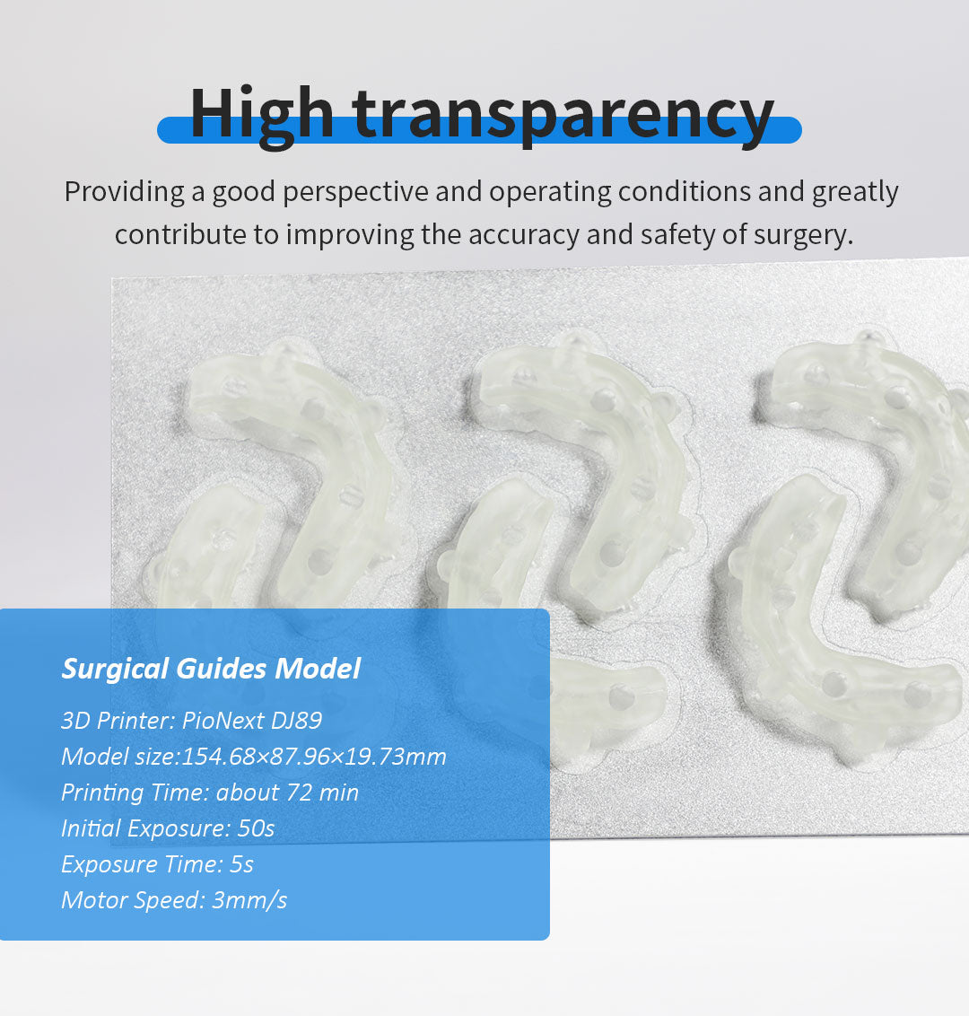 PioNext Surgical Guide Resin