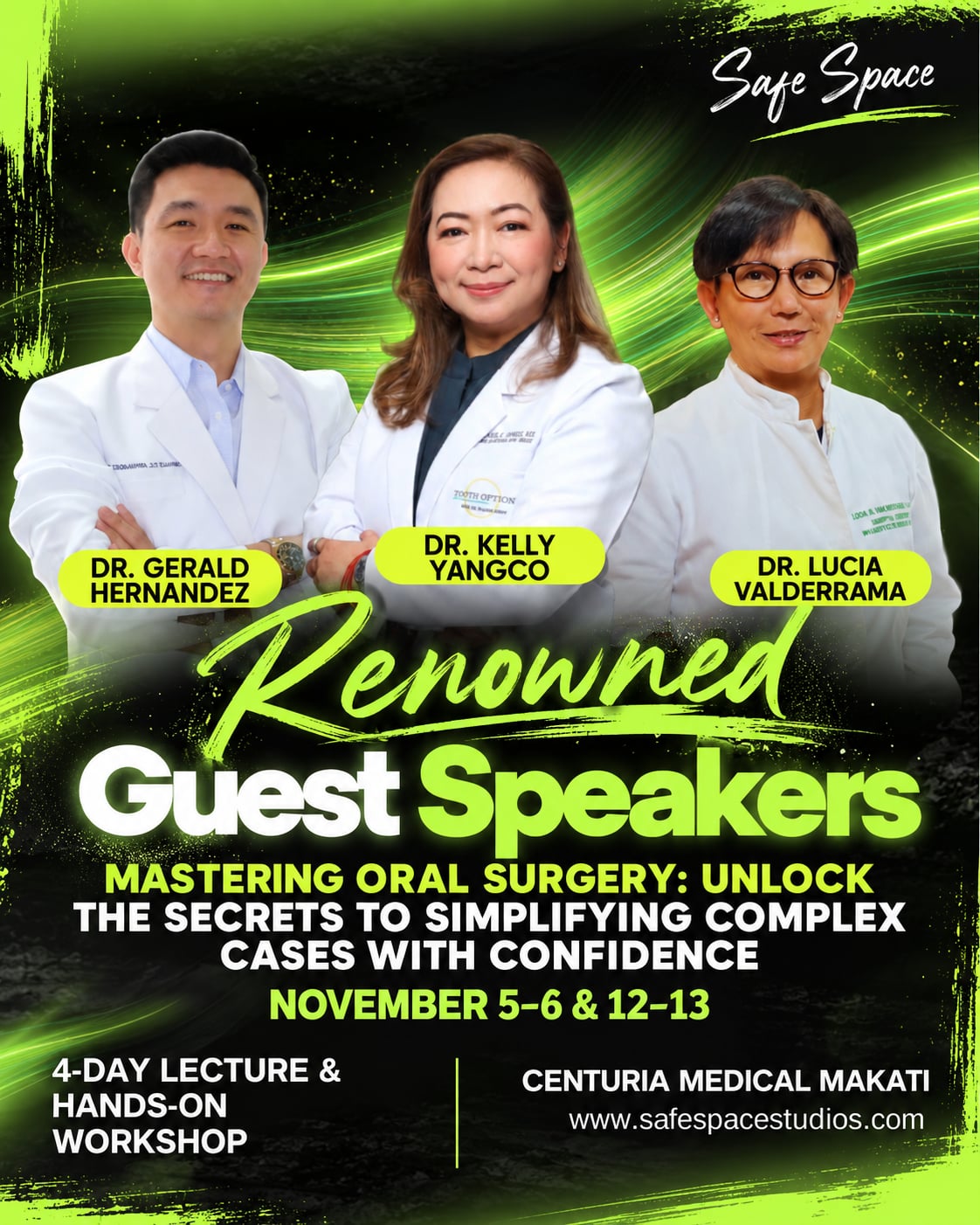 Mastering Oral Surgery: Unlock The Secrets To Simplifying Complex Cases with Confidence | November 5-6 & 12-13
